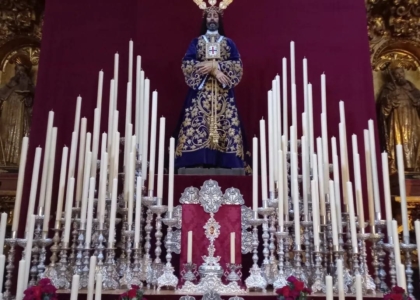Priostía: Altar de cultos del solemne triduo Rescatado